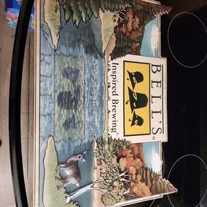 Bells Brewing Company tin sign
